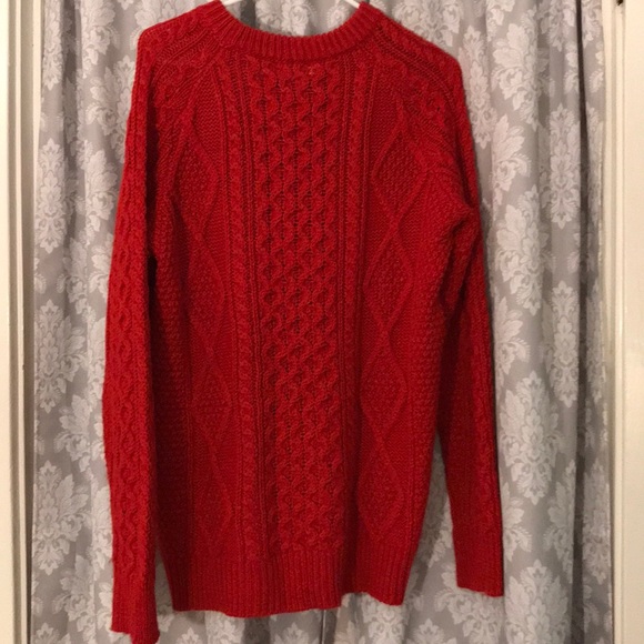 Festive Red Merona Sweater - Picture 4 of 4